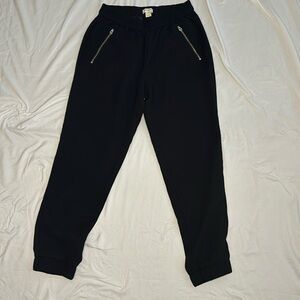 J. Crew jogger style trouser black size 00
